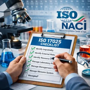 چک لیست ارزیابی ایزو 17025 NACI - دانلود رایگان چک لیست ممیزی و خودارزیابی استاندارد ISO/IEC 17025 برای آزمایشگاههای آزمون و کالیبراسیون